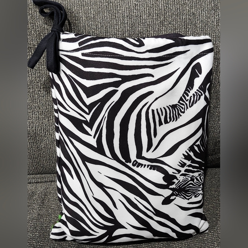 Johnny Was Aruba zebra floral beach blanket in bag. NWOT - Picture 3 of 6